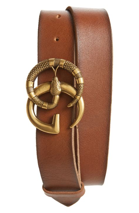 gucci snake mens belt|gucci belt gold buckle men's.